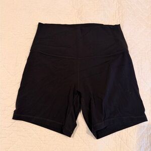 NWOT Lululemon High-Waist Black Women’s Active Shorts